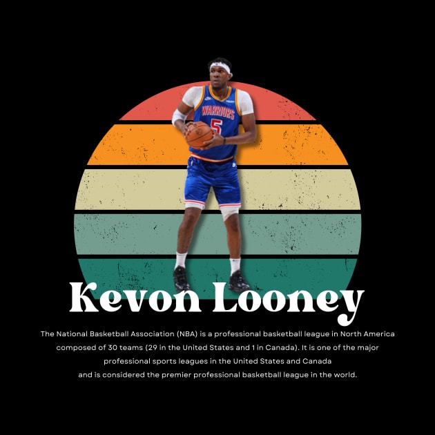 Kevon Looney Vintage V1 by Gojes Art