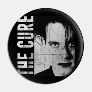 The Cure - Robert Smith Vintage Pin