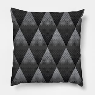 Shady Diamond Pattern Pillow