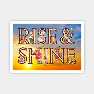 Rise & Shine - Children's Poster Magnet