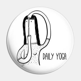 Yoga time Pin