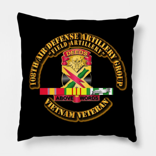 108th Air Defense Artillery w VN SVC Pillow by twix123844