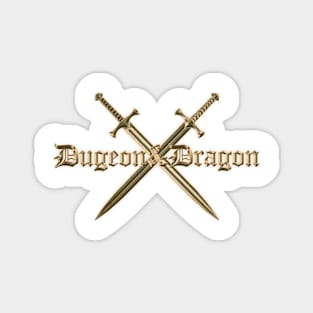 Dungeons And Dragons Dragon Slayer Magnet