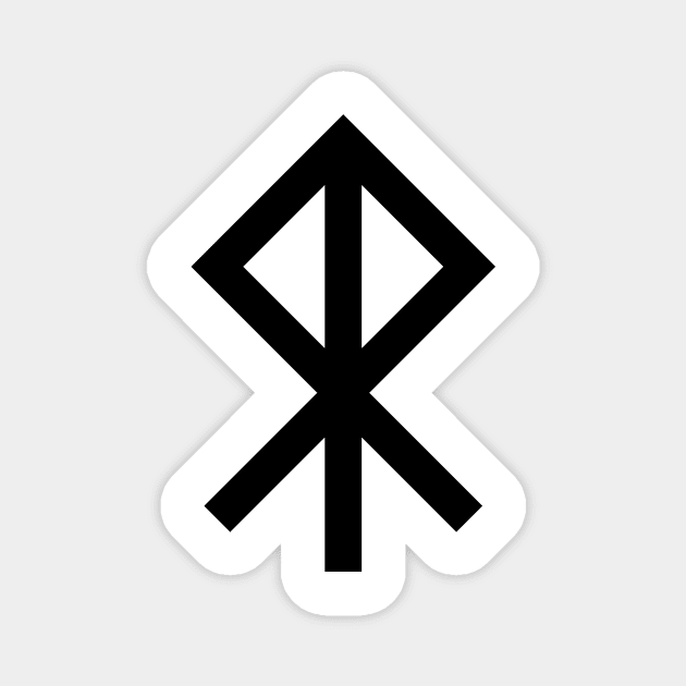 Norse Courage Symbol Magnet by Indie Pop