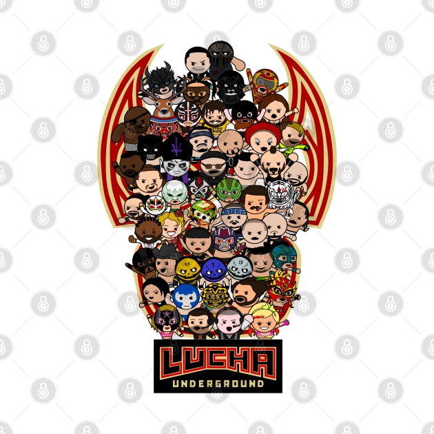 Lucha Underground by Smol Might Designs