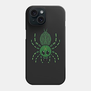 Tarantula Cartoon (Theraphosinae sp Piura) Phone Case