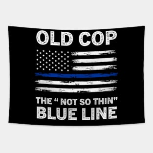 OLD COP- Thin Blue Line LEO LOW Design Tapestry