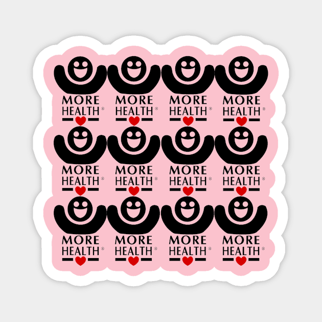 More Health (for Patterned Masks) Magnet by KaliSucks