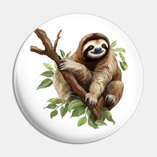 Little Sloth Pin