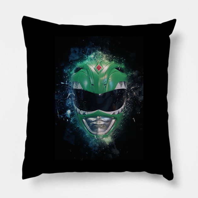 Green Ranger Pillow by Durro