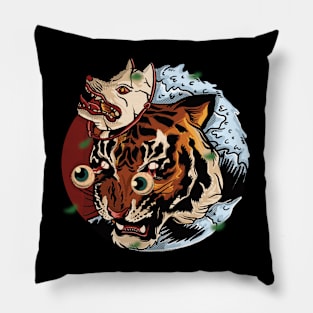 Tiger Mask T-Shirt Pillow