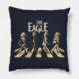 the eagles band retro Pillow