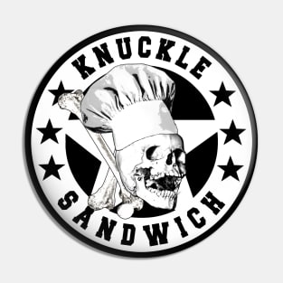 Knuckle Sandwich All Star 2 BW Pin