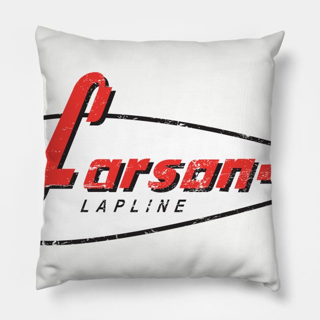 Larson Boats Pillow by MindsparkCreative