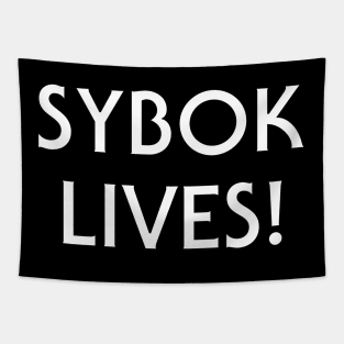 Sybok Lives! (White) Tapestry