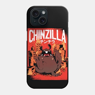 Chinzilla Funny Japanese Kaiju Monster Manga Style Phone Case