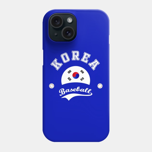 Korea Baseball Team Phone Case by CulturedVisuals