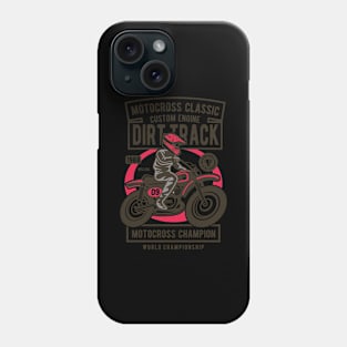 Motocross Classic, Vintage Retro Classic Phone Case