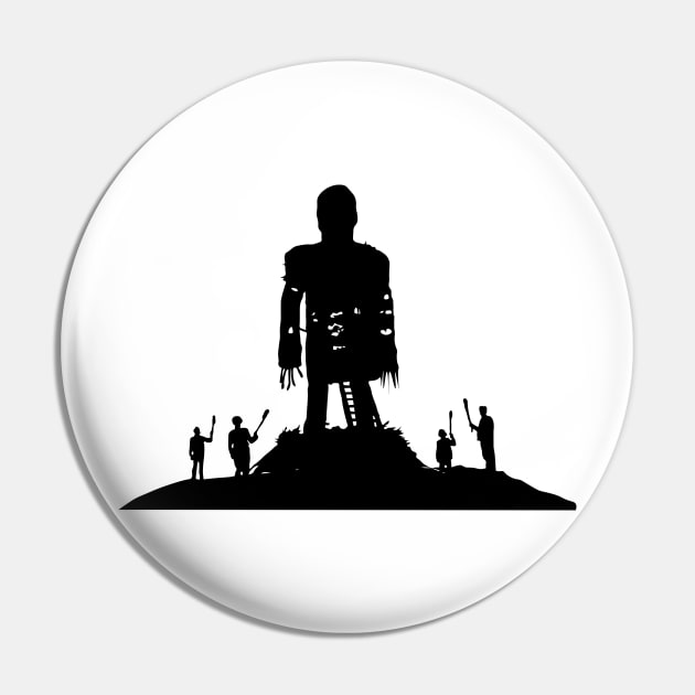 Wicker Man ritual Pin by FutureSpaceDesigns