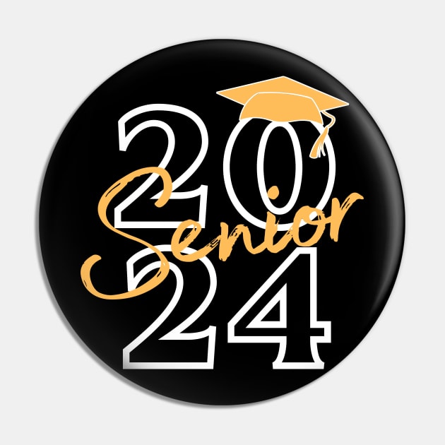 Senior 2024 Class of 2024 Senior 2024 Pin TeePublic