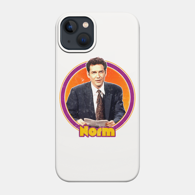 Norm Macdonald // 90s Style Retro-Look Fan Design - Norm Macdonald - Phone Case