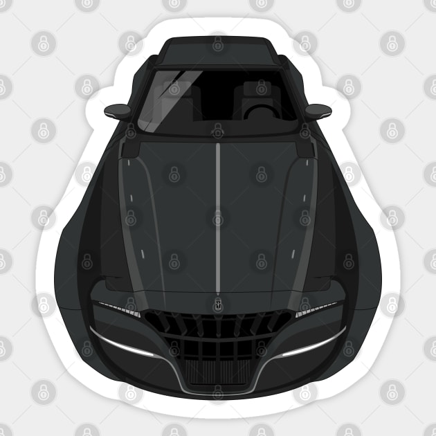 Regalia 723 Quartz - Black - Black Regalia 723 - Sticker | TeePublic