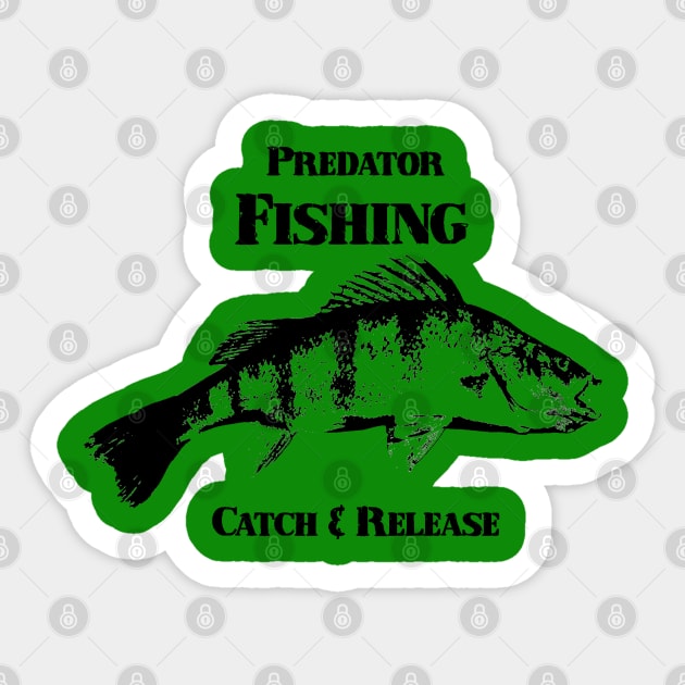 Predator fishing Catch and Release - Catch And Release - Sticker