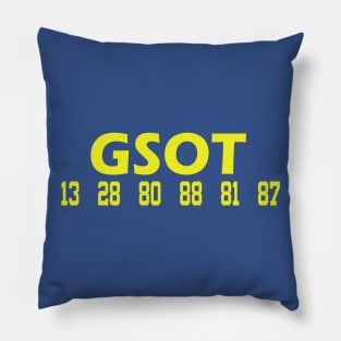 GSOT ( Greatest Show on Turf ) Pillow