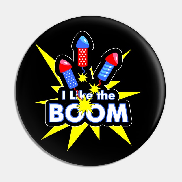 I like the BOOM Pin by M.Salem