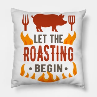 BBQ Funny Saying Barbecue Grilling Pillow