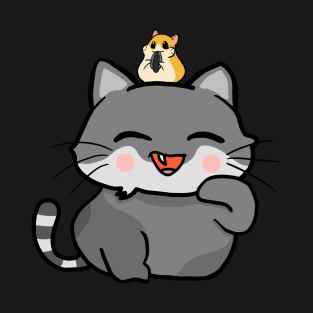 Cat and Hamster T-Shirt