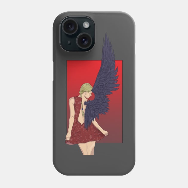 Fallen Angel Phone Case by ArtOfTheNerd