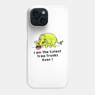 I am The Cutest Tree Trunks Ever - Adventure Time Tree Trunks Phone Case