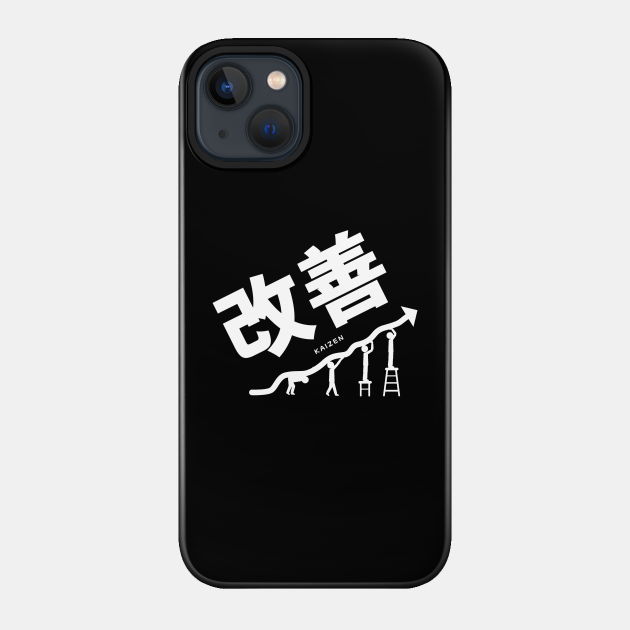 Kaizen (Continuous improvement) Japanese Word - Work - Phone Case