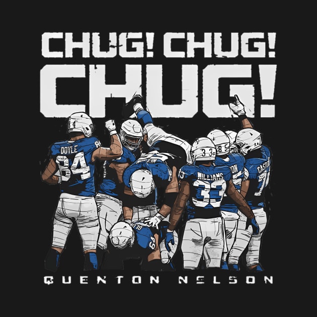 Quenton Nelson Indianapolis Chug by keng-dela