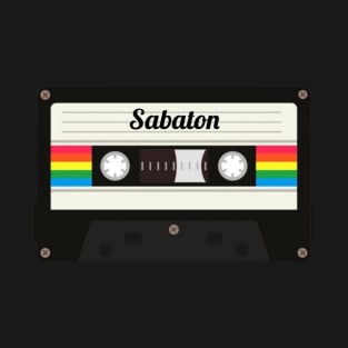 Sabaton / Cassette Tape Style T-Shirt