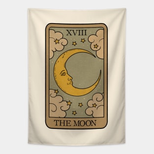 The Moon - Tarot Card Tapestry