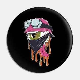 Safety monster Pin