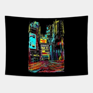 Abstract Tokyo Tapestry