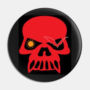 Skull Logo My Haunted Life Too Pin