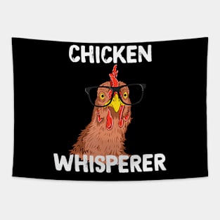 Chicken Whisperer  Funny Chicken Lover Farm Life Tapestry