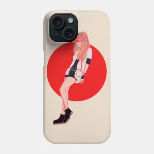 Moody girl Phone Case