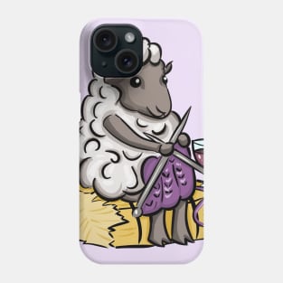 Knitting Sheep Phone Case