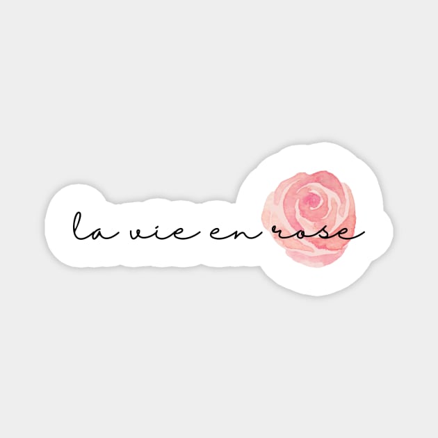 La vie en rose Magnet by Tres-Jolie