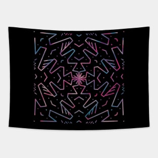 Zig Zag Mandala Tapestry