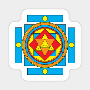 Merkaba Mandala Magnet