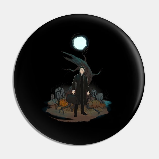 Inspector Ichabod Crane Pin by Chartermagic