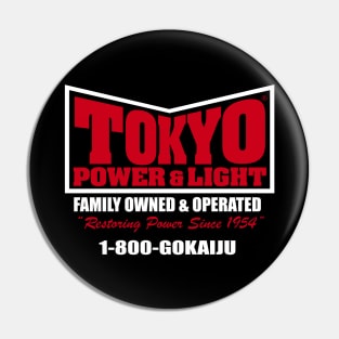 TOKYO POWER & LIGHT PARODY - 2.0 Pin