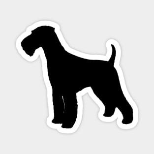 Airedale Terrier Dog Breed Silhouette Magnet