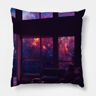 Living room universe Pillow